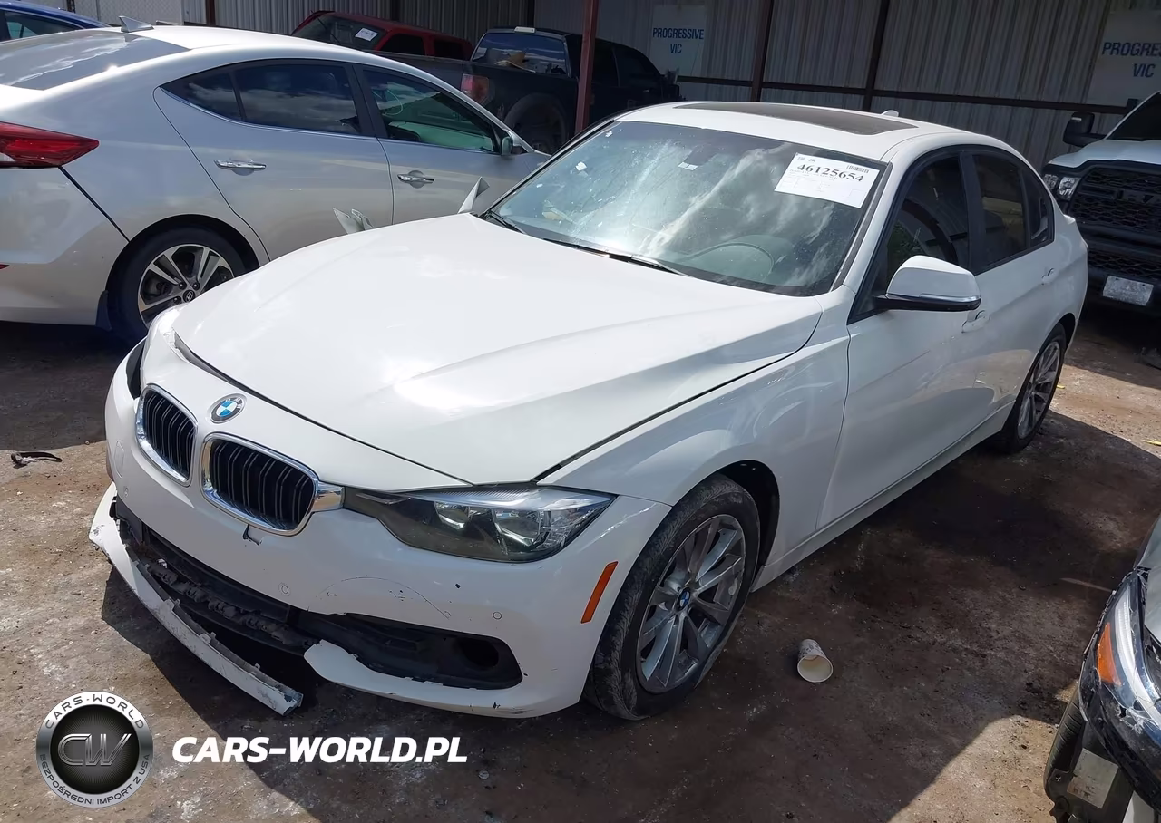 2016 BMW 320I VIN:WBA8E1G57GNU12373 - 2