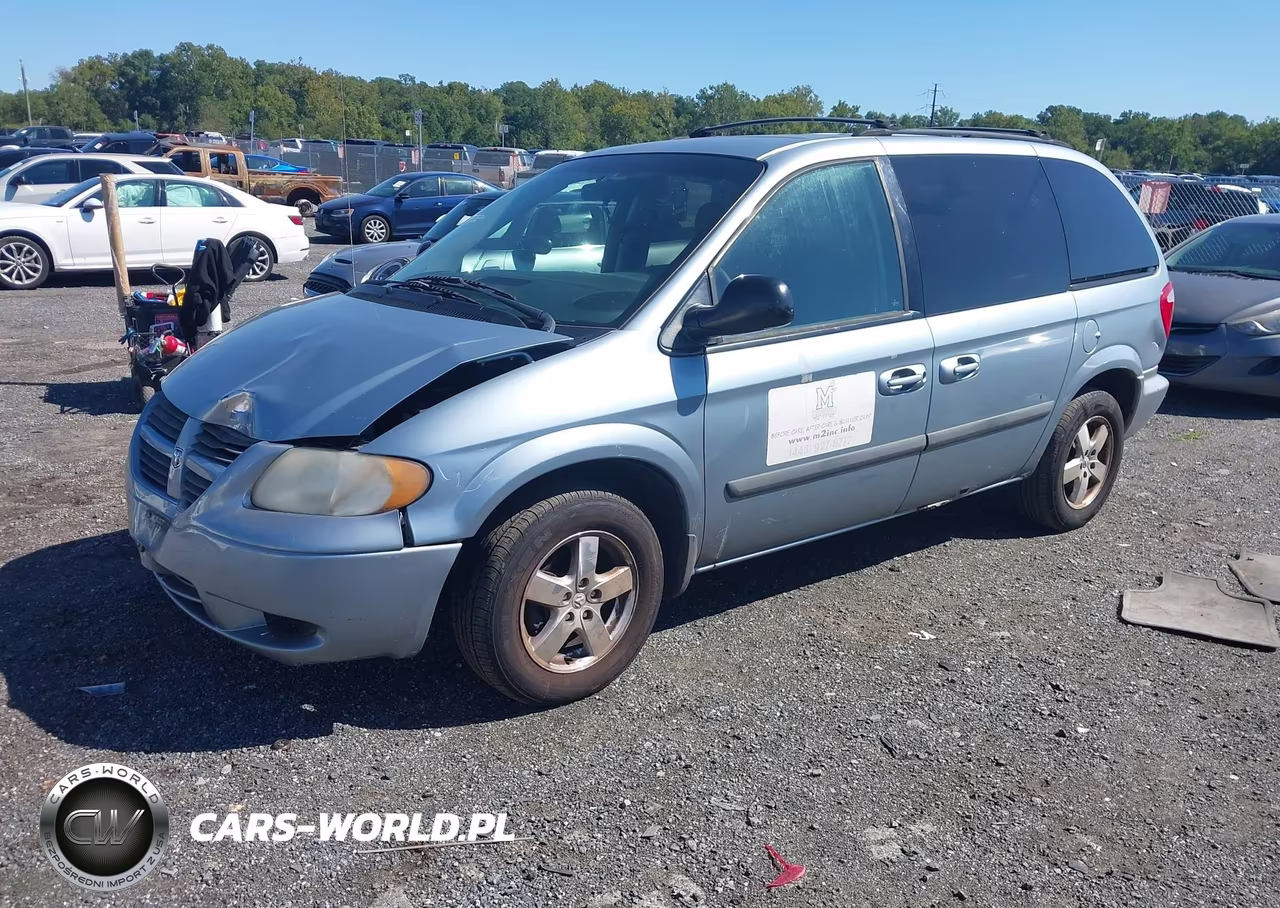 2006 Dodge Caravan Sxt VIN:1D4GP45R66B582890 - 2