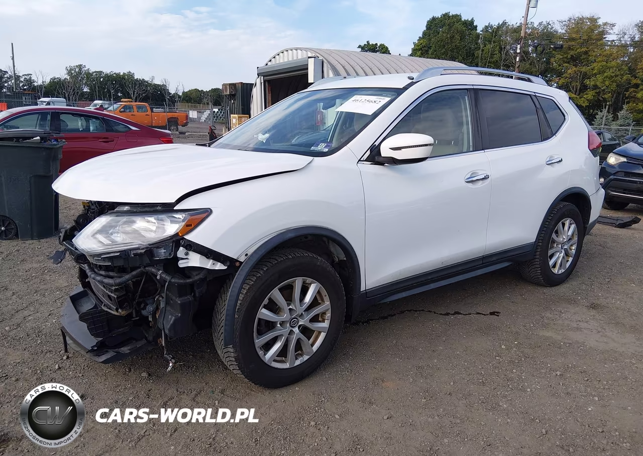2017 Nissan Rogue Sv VIN:KNMAT2MV4HP528365 - 2