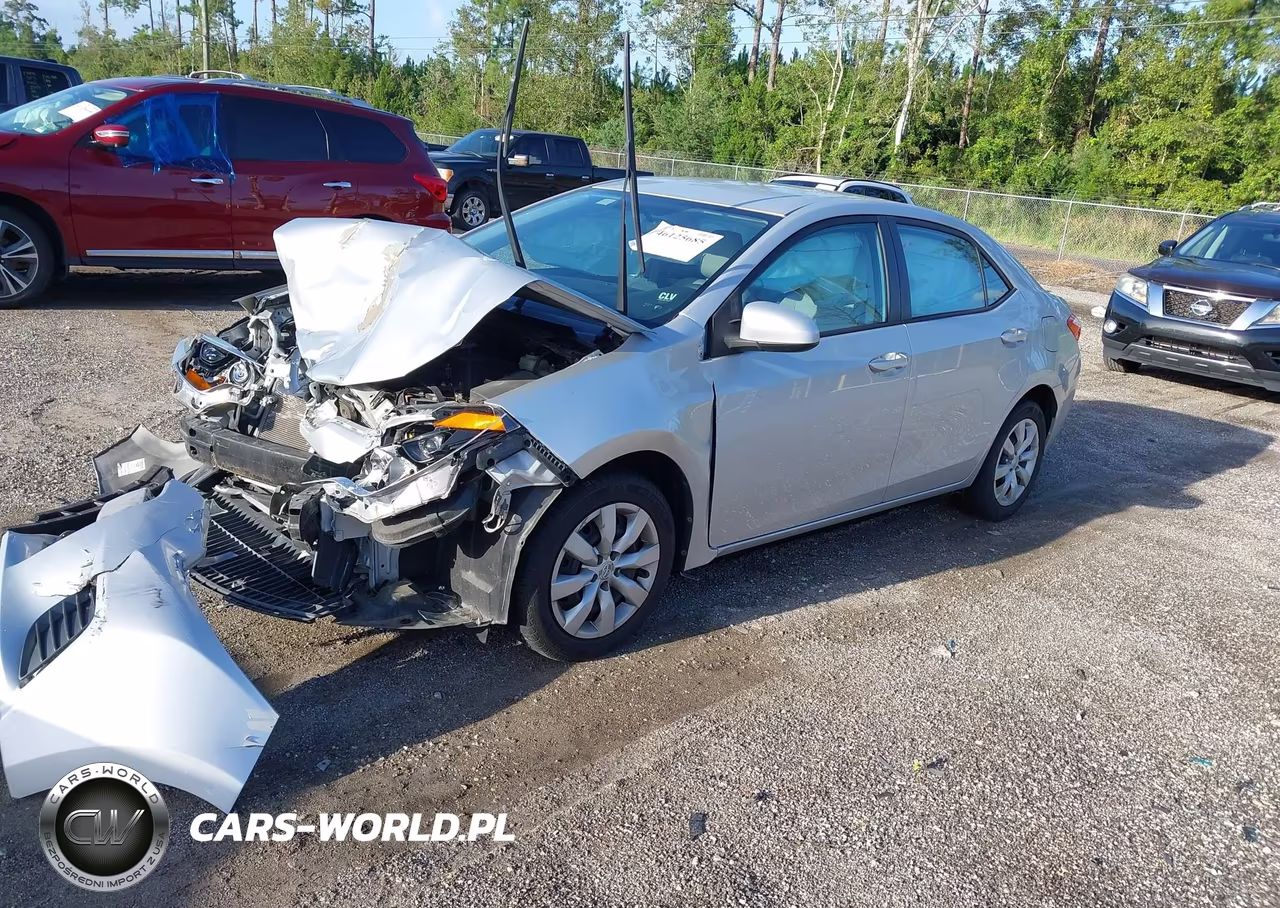 2015 Toyota Corolla Le VIN:2T1BURHE0FC414377 - 2