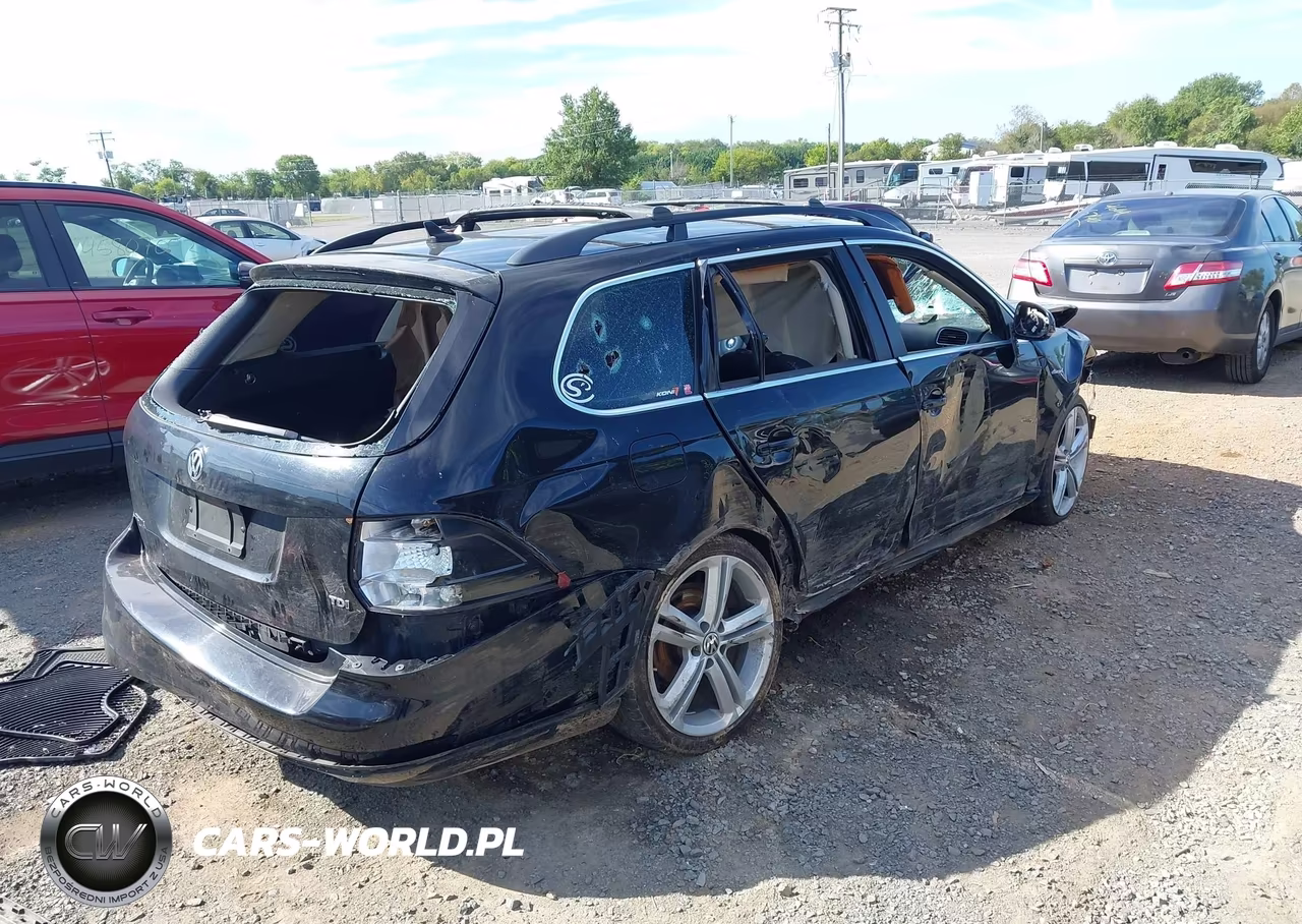2011 Volkswagen Jetta Sportwagen 2.0L Tdi VIN:3VWPL7AJ8BM681835 - 4