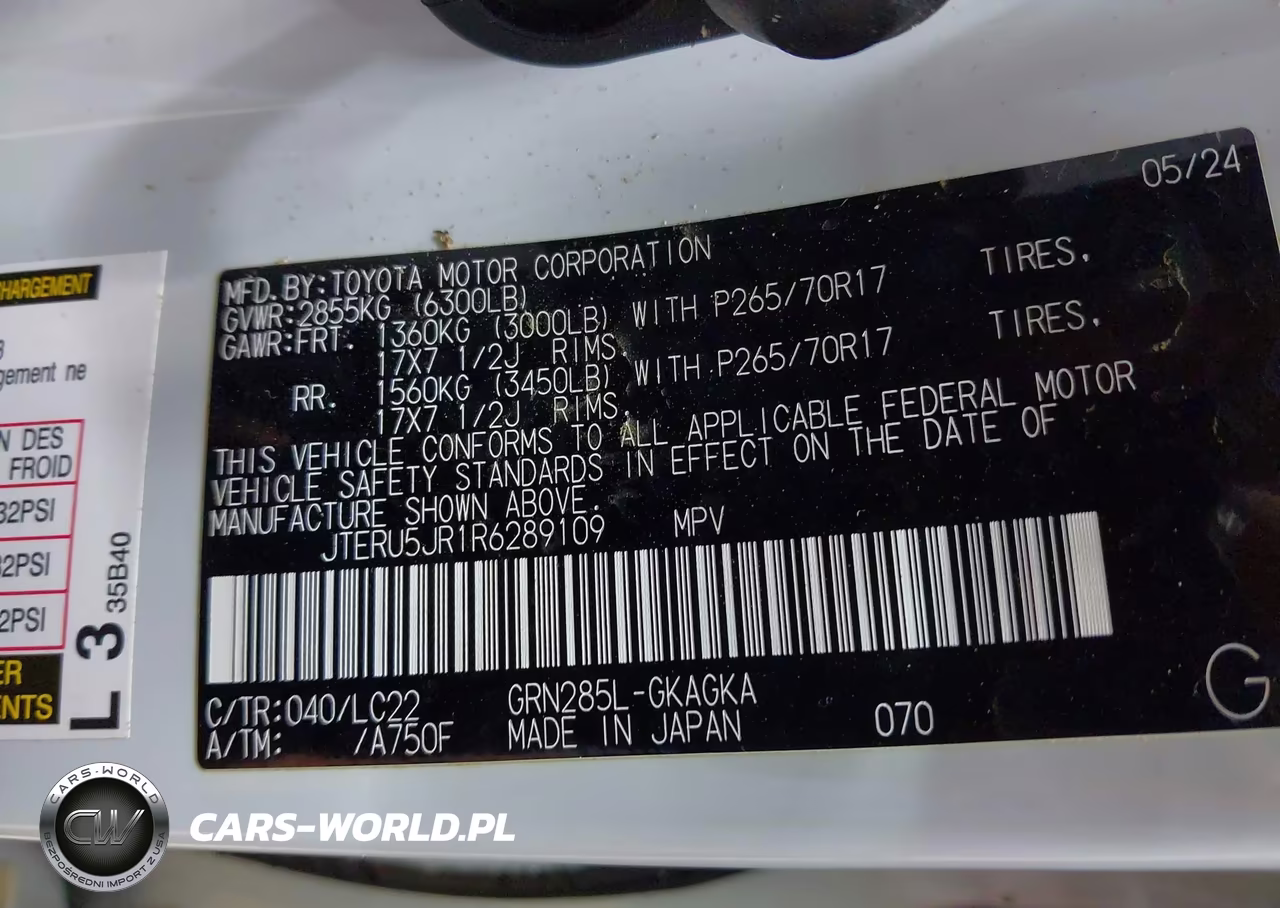 2024 Toyota 4Runner Trd Off Road Premium VIN:JTERU5JR1R6289109 - 8