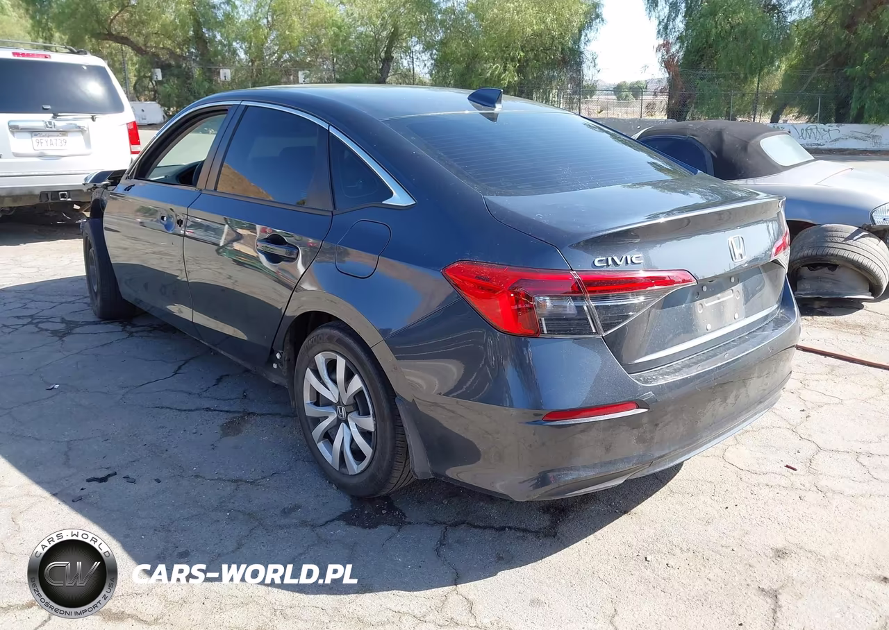 2024 Honda Civic Lx VIN:2HGFE2F24RH529395 - 3