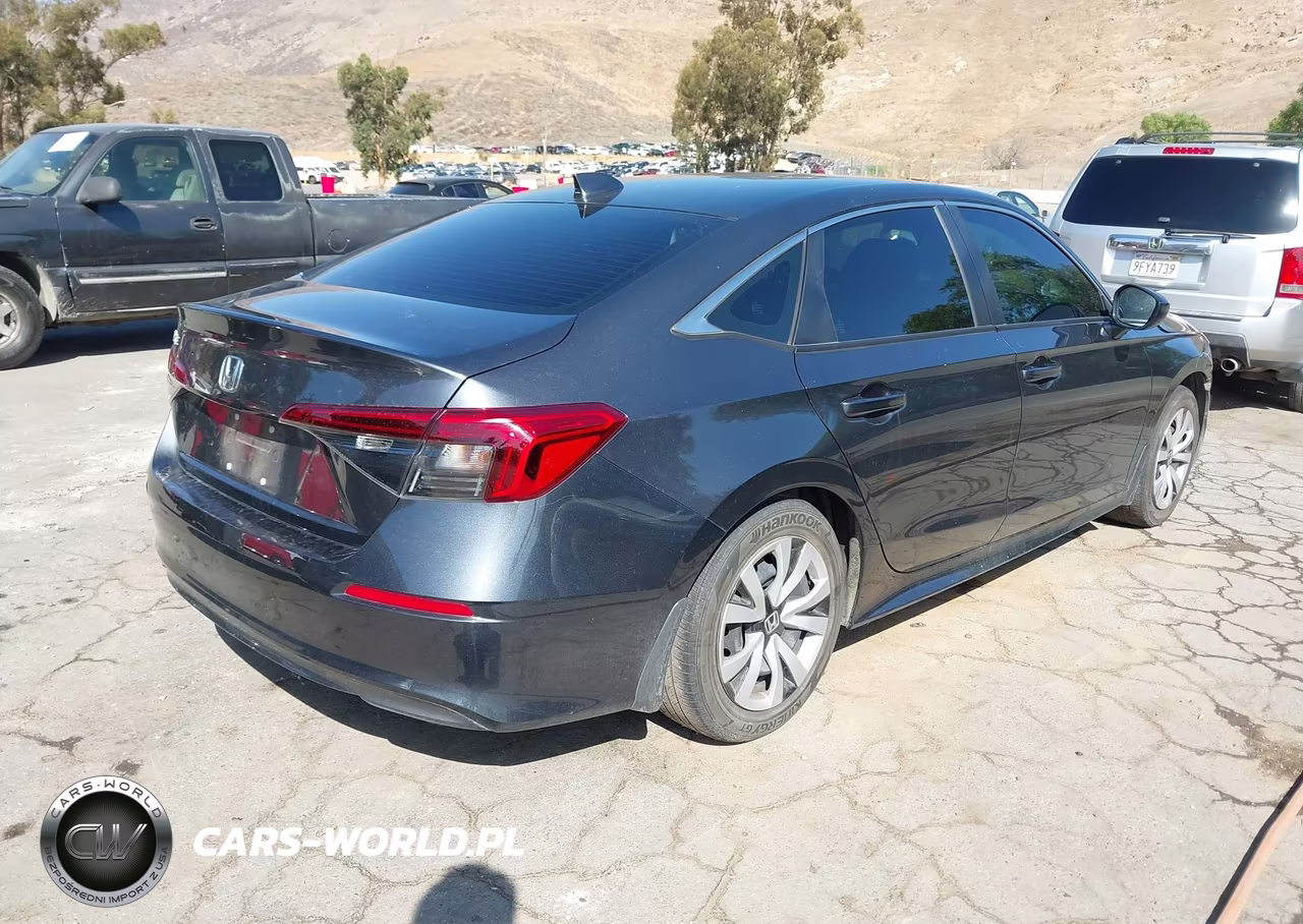 2024 Honda Civic Lx VIN:2HGFE2F24RH529395 - 4