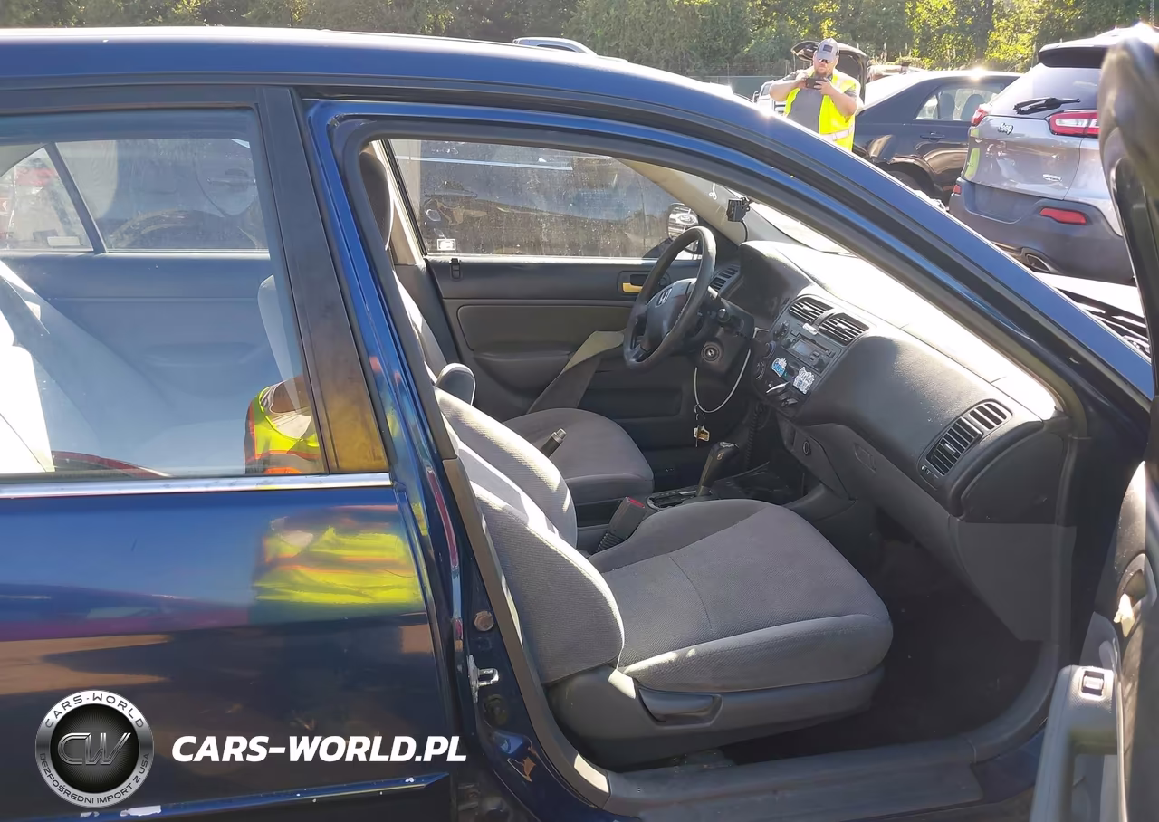 2002 Honda Civic Ex VIN:1HGES26792L031475 - 5