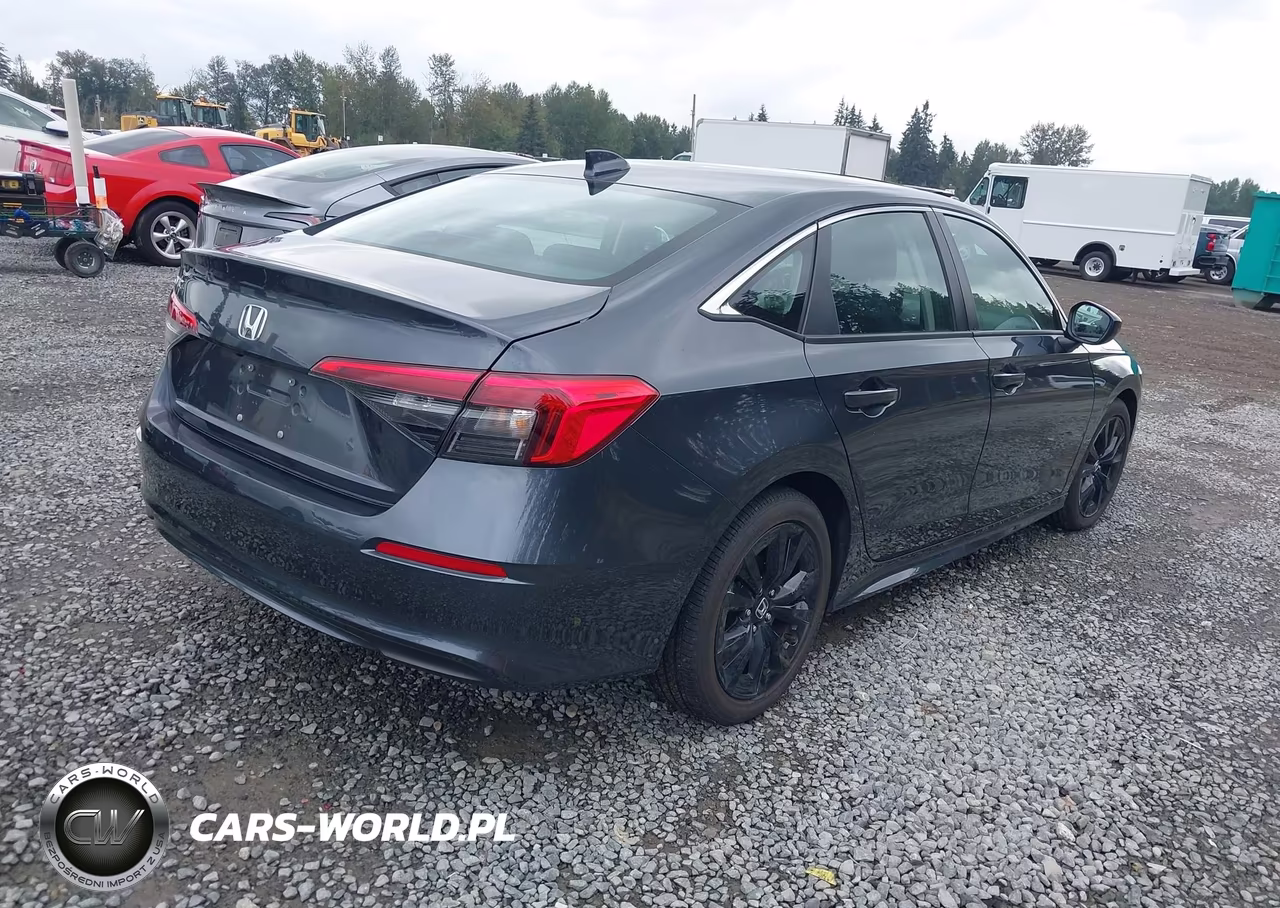 2023 Honda Civic Ex-Ex W-O Bsi VIN:2HGFE1F70PH322294 - 4