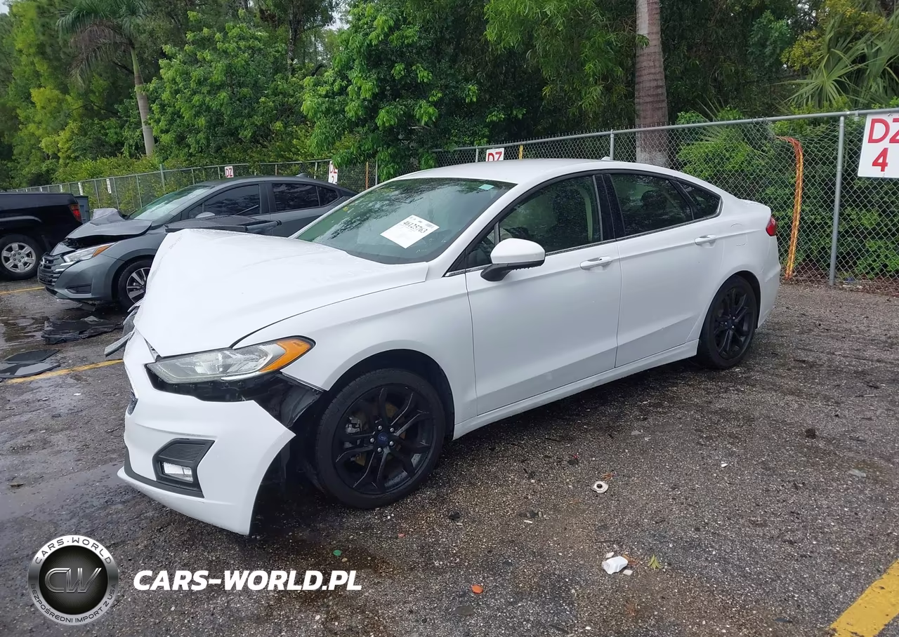 2020 Ford Fusion Se VIN:3FA6P0HD8LR253834 - 2