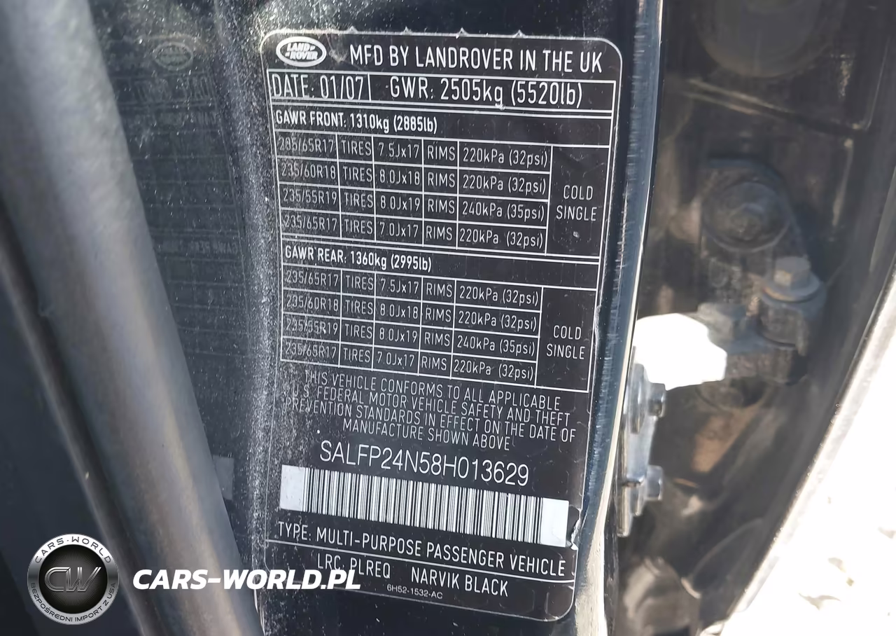 2008 Land Rover Lr2 Se VIN:SALFP24N58H013629 - 9