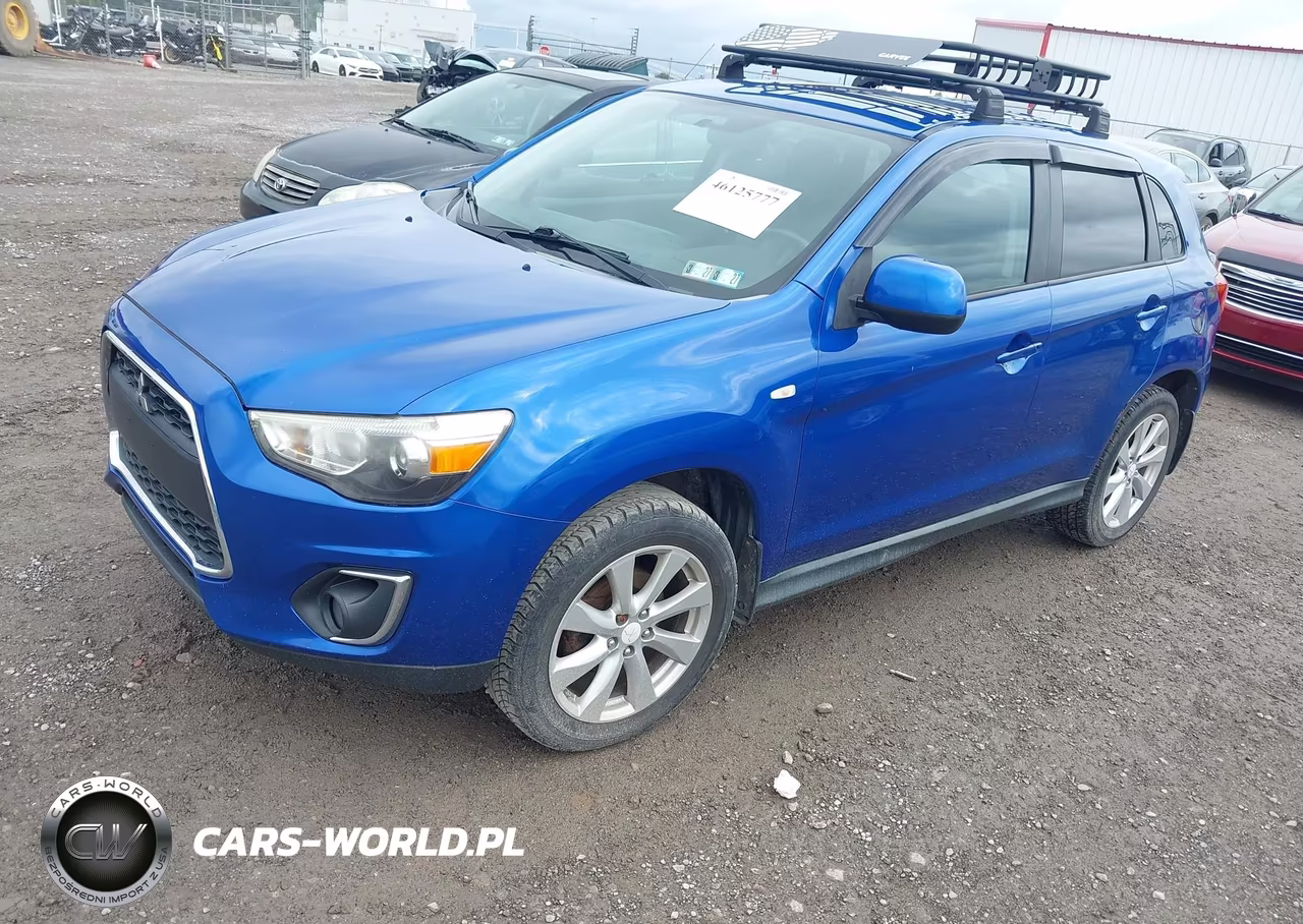 2015 Mitsubishi Outlander Sport Es VIN:4A4AP3AU6FE022172 - 2