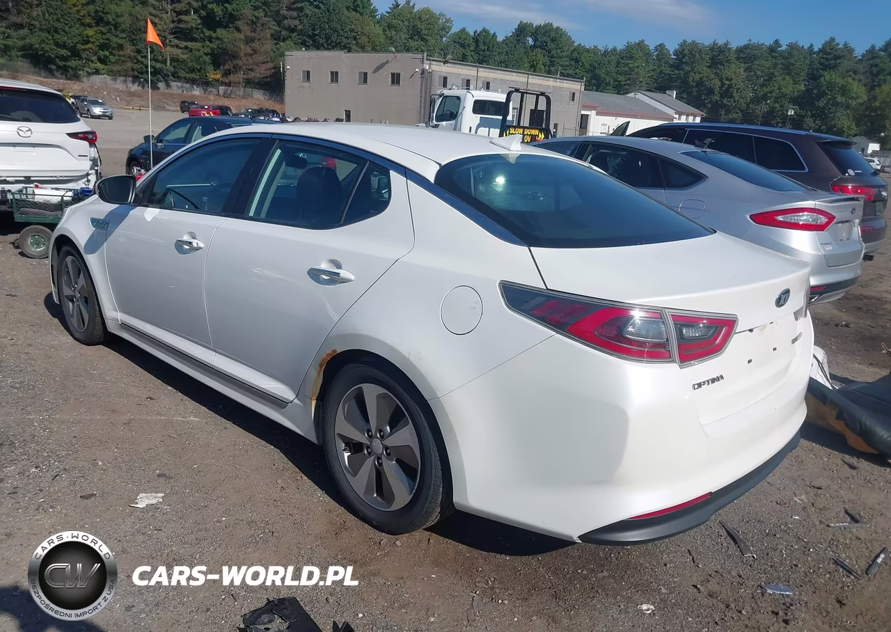 2014 Kia Optima Hybrid Ex VIN:KNAGN4AD4E5065370 - 3
