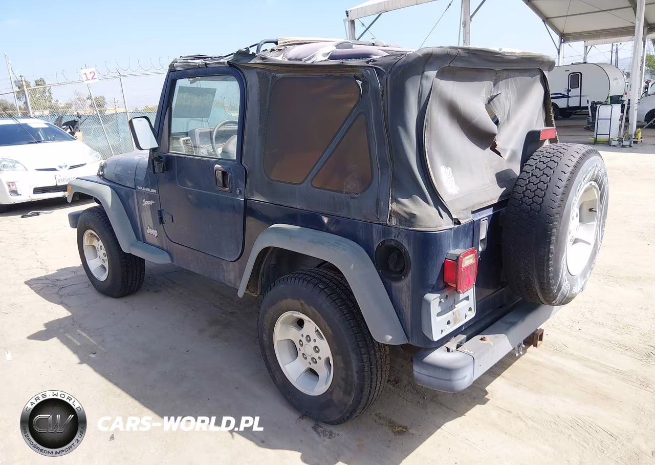 2002 Jeep Wrangler Sport VIN:1J4FA49SX2P759701 - 3
