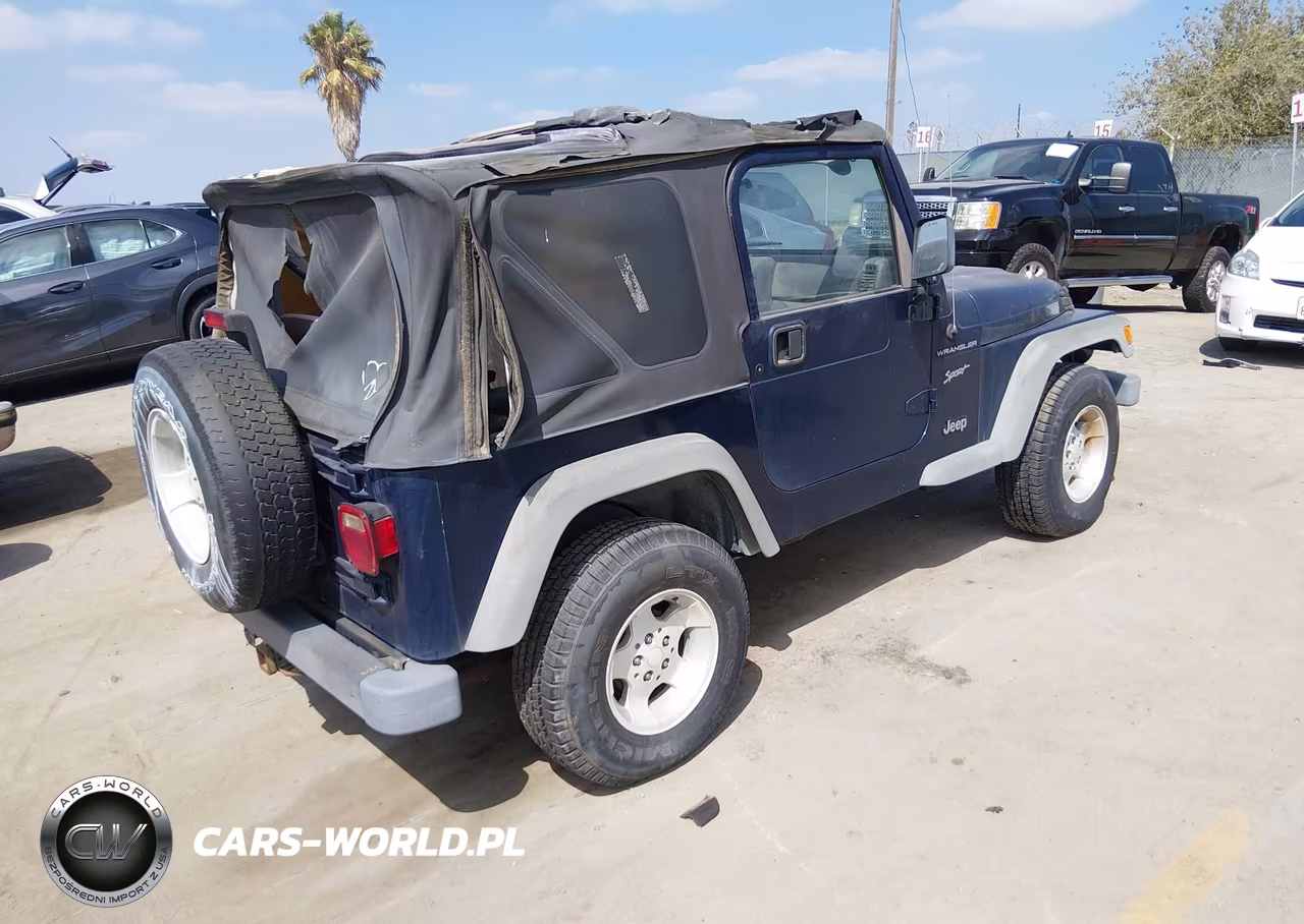2002 Jeep Wrangler Sport VIN:1J4FA49SX2P759701 - 4