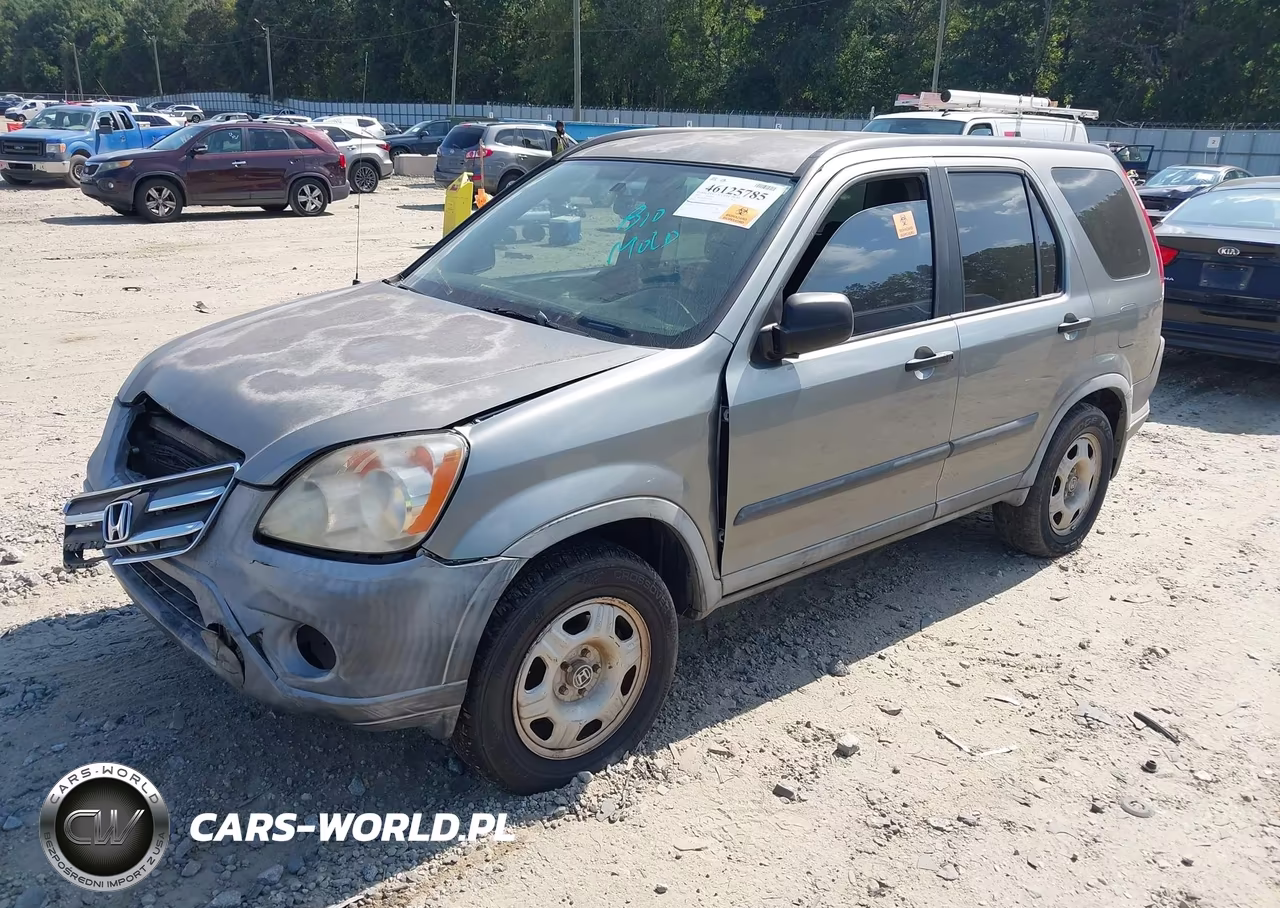 2005 Honda Cr-V Lx VIN:JHLRD68585C017281 - 2
