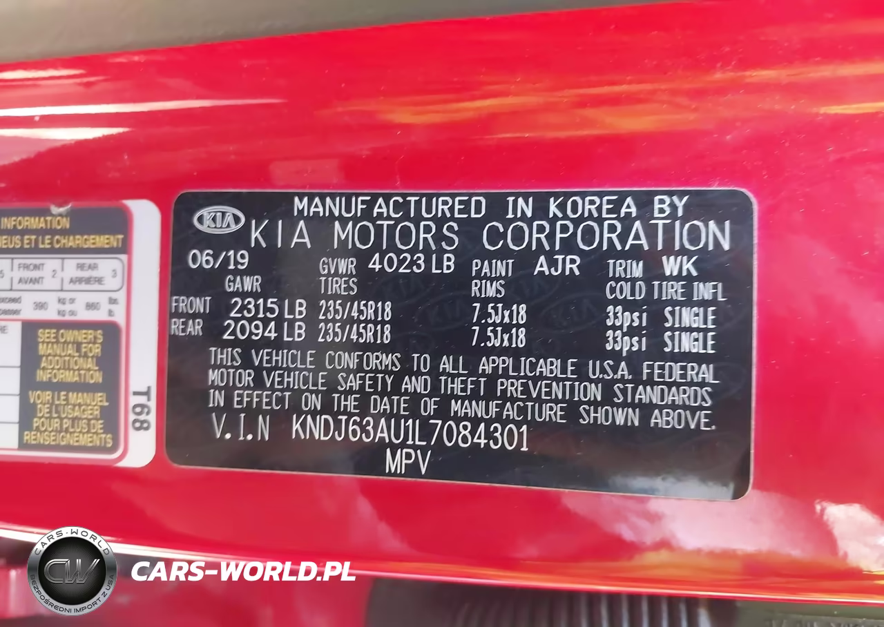 2020 Kia Soul Gt Line VIN:KNDJ63AU1L7084301 - 9
