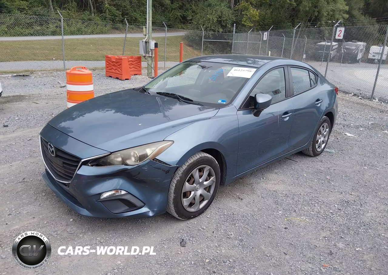 2015 Mazda Mazda3 I Sport VIN:JM1BM1U75F1258589 - 2