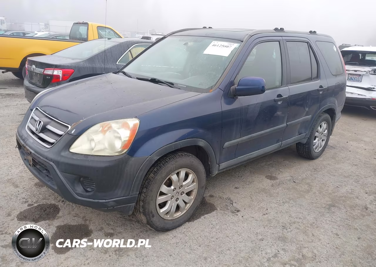 2005 Honda Cr-V Ex VIN:SHSRD78885U325513 - 2