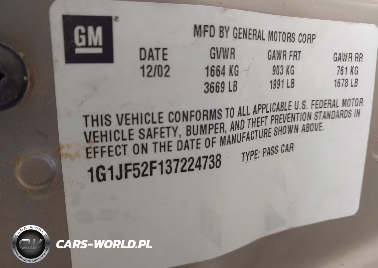 2003 Chevrolet Cavalier Ls VIN:1G1JF52F137224738 - 9