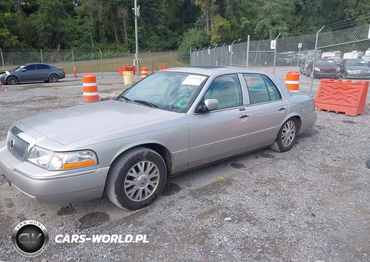 2005 Mercury Grand Marquis Ls-Lse VIN:2MHHM75W25X669023 - 2