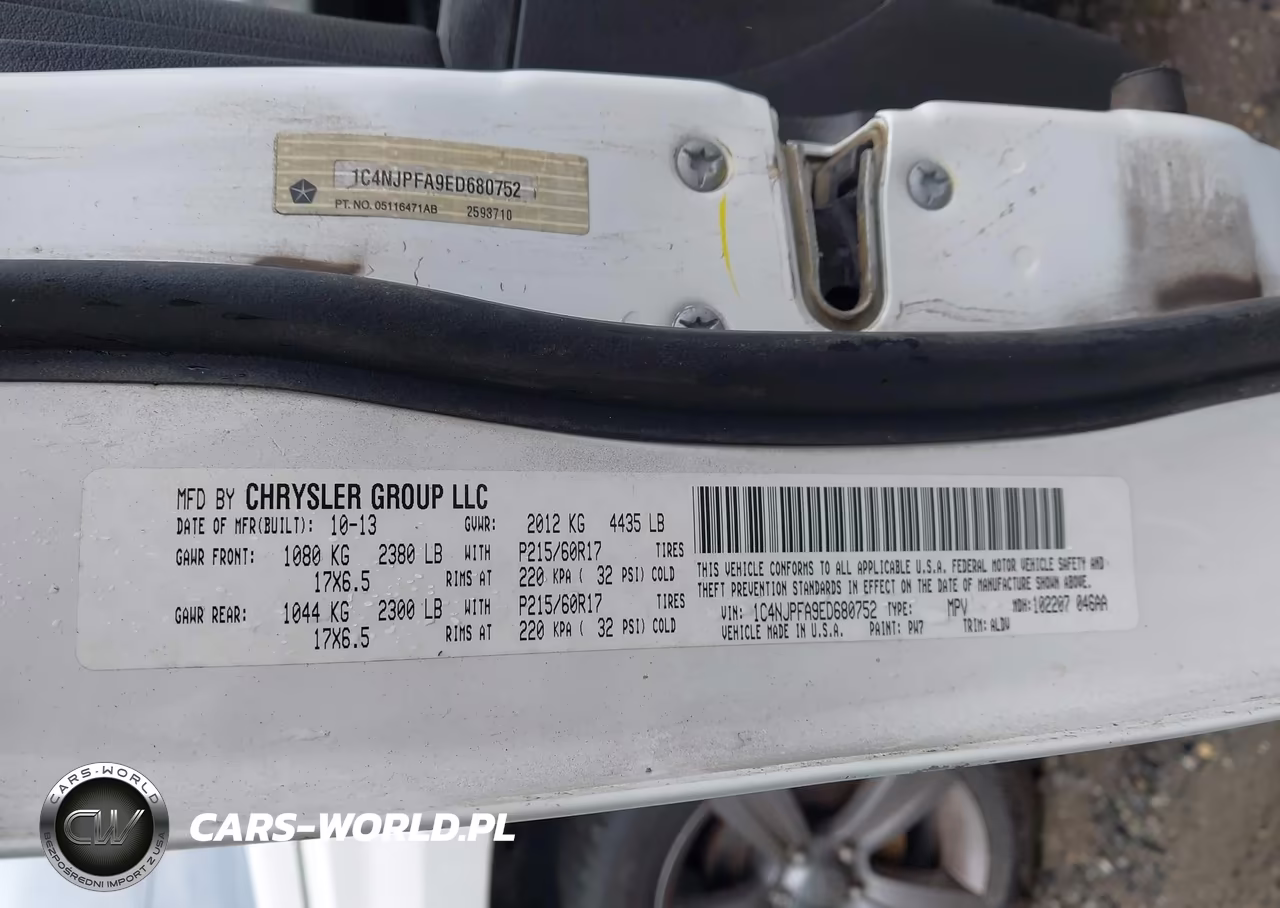 2014 Jeep Patriot High Altitude VIN:1C4NJPFA9ED680752 - 9