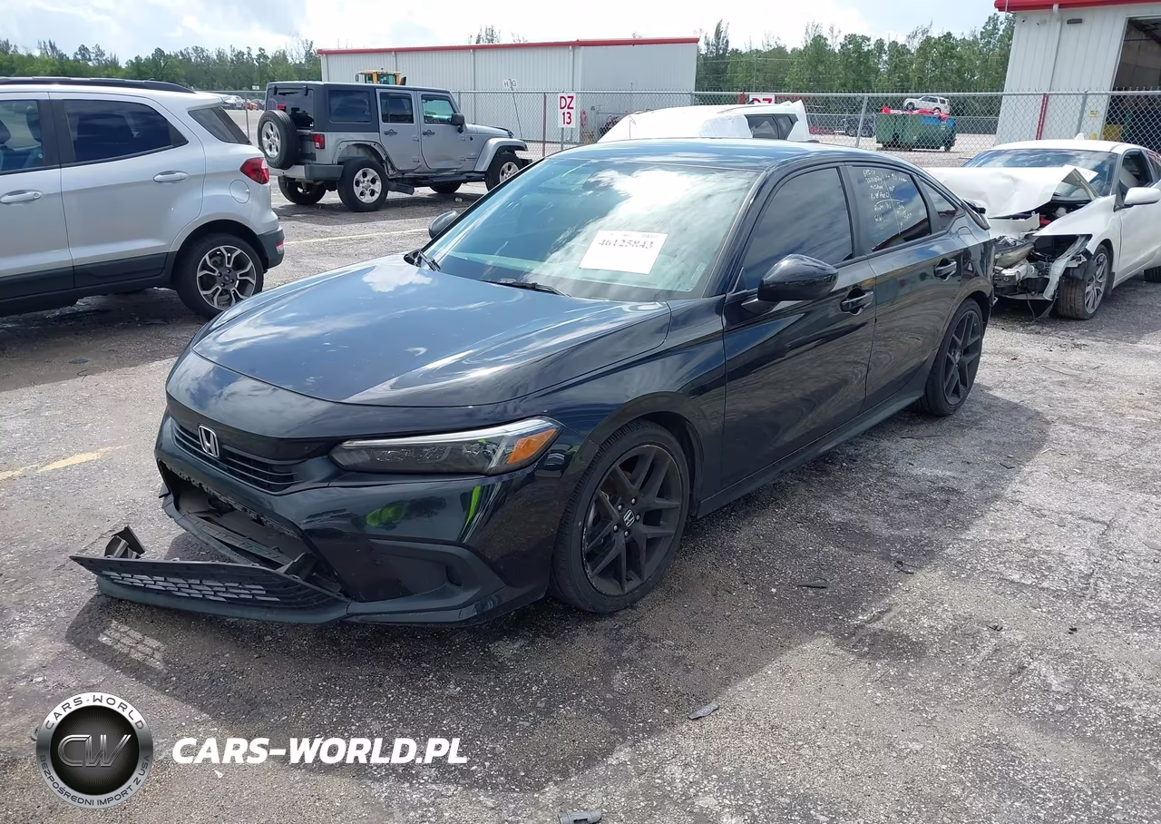 2022 Honda Civic Sport VIN:2HGFE2F5XNH600331 - 2