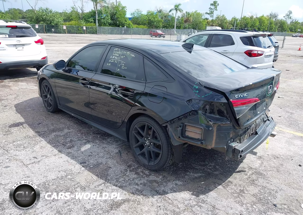 2022 Honda Civic Sport VIN:2HGFE2F5XNH600331 - 3