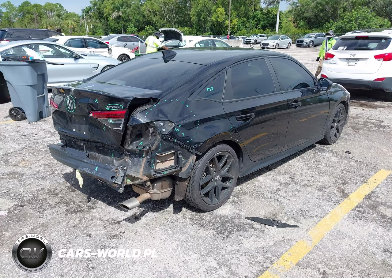 2022 Honda Civic Sport VIN:2HGFE2F5XNH600331 - 4