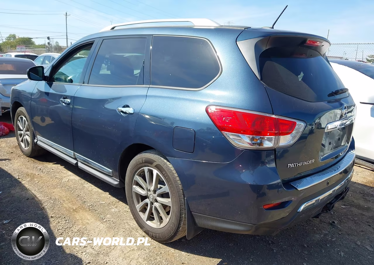 2015 Nissan Pathfinder Sl VIN:5N1AR2MN0FC666788 - 3