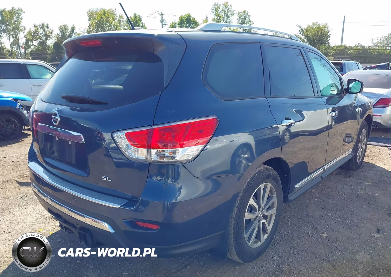 2015 Nissan Pathfinder Sl VIN:5N1AR2MN0FC666788 - 4