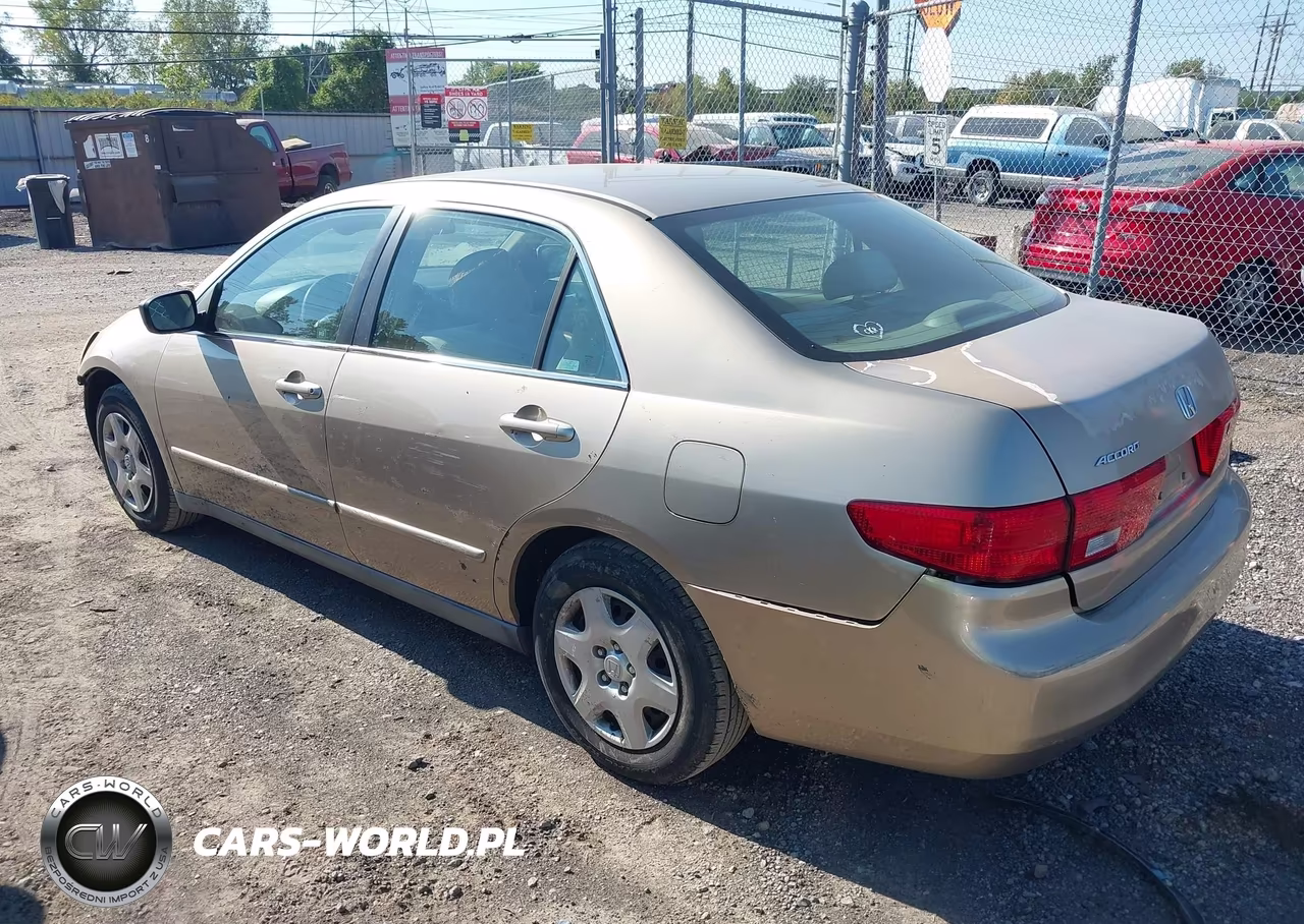 2005 Honda Accord 2.4 Lx VIN:1HGCM56435A095682 - 3