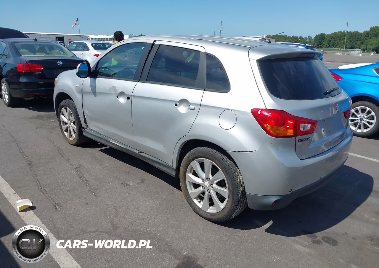 2014 Mitsubishi Outlander Sport Es VIN:4A4AR3AU6EE006966 - 3