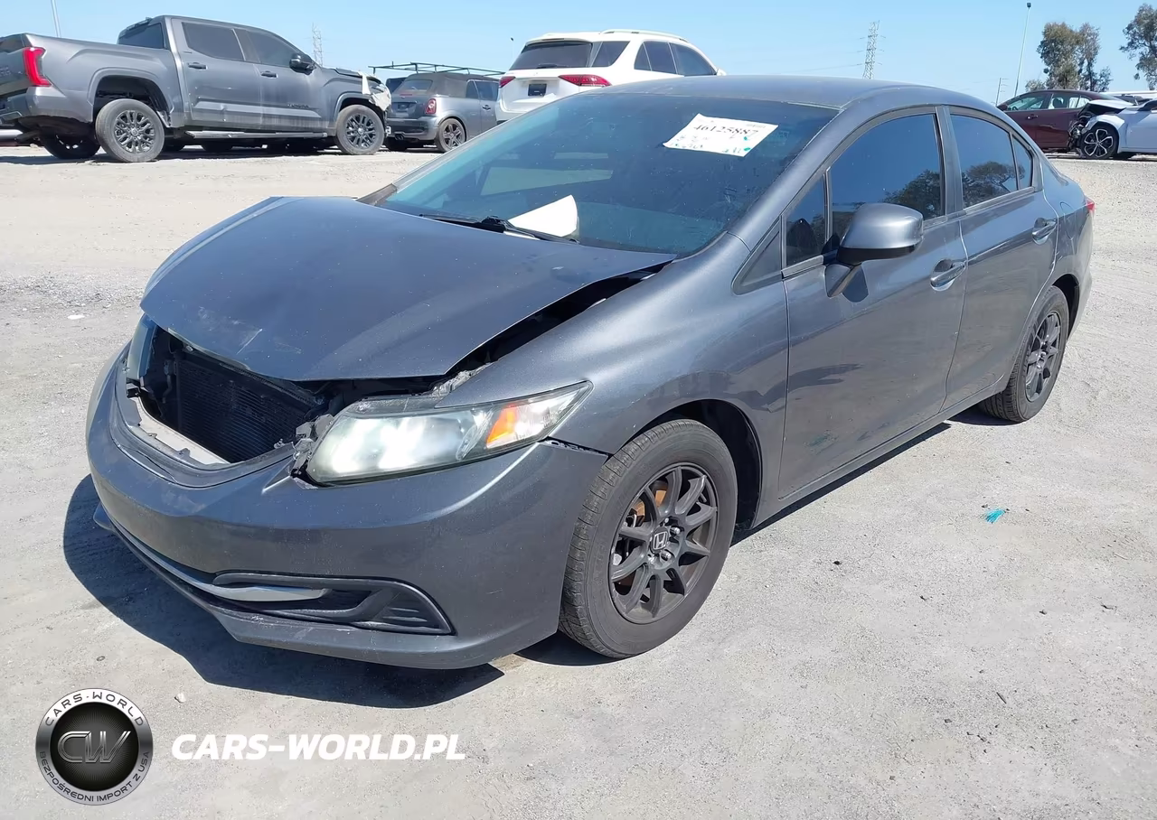 2013 Honda Civic Lx VIN:19XFB2F59DE282350 - 2