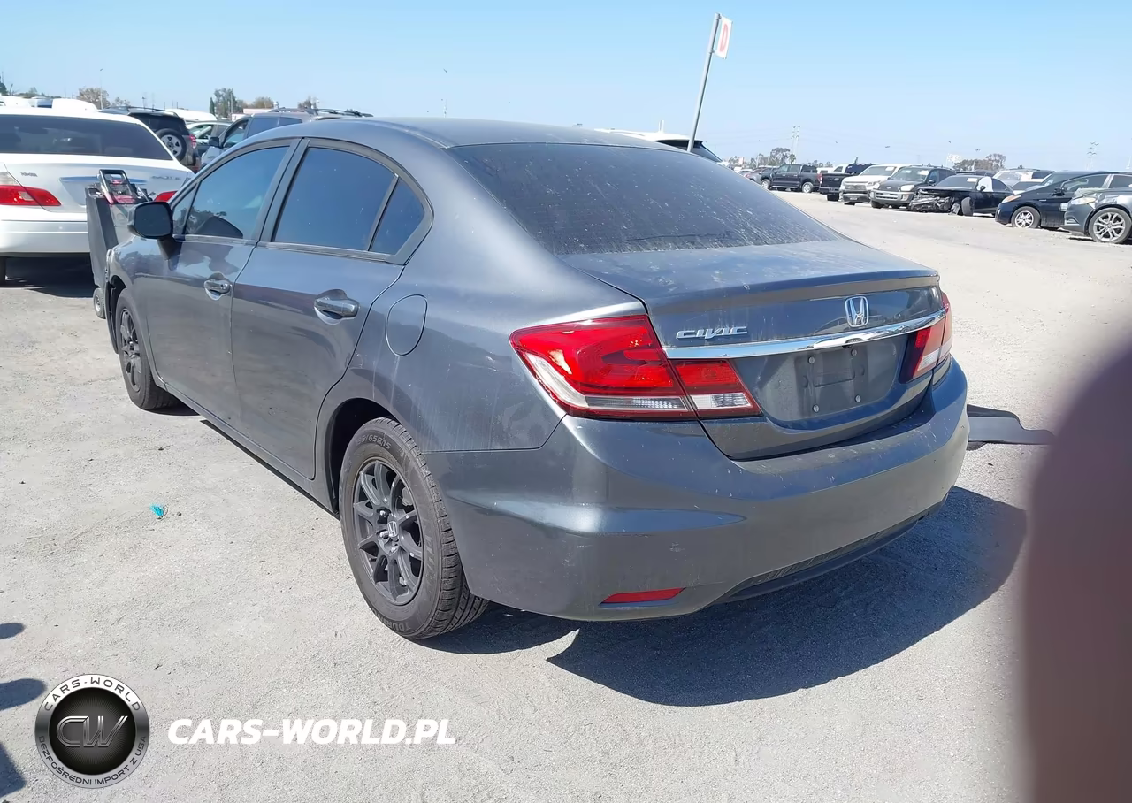 2013 Honda Civic Lx VIN:19XFB2F59DE282350 - 3