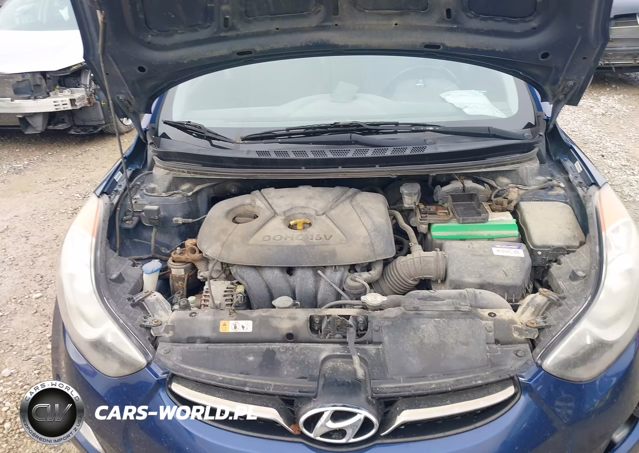 2013 Hyundai Elantra Limited VIN:KMHDH4AE7DU512926 - 10