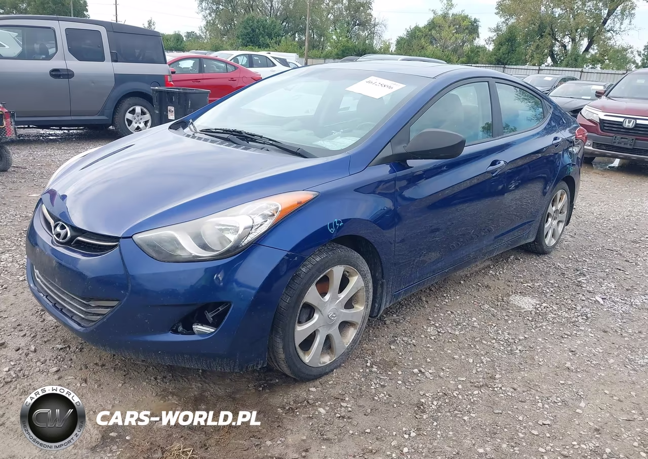 2013 Hyundai Elantra Limited VIN:KMHDH4AE7DU512926 - 2