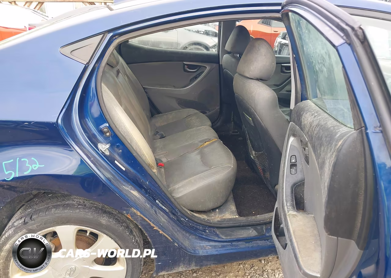 2013 Hyundai Elantra Limited VIN:KMHDH4AE7DU512926 - 8