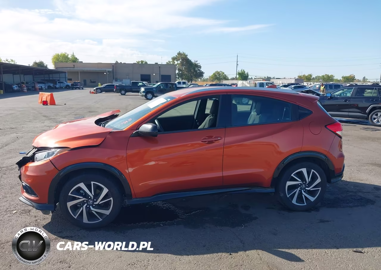 2019 Honda Hr-V Sport VIN:3CZRU5H13KM717475 - 14