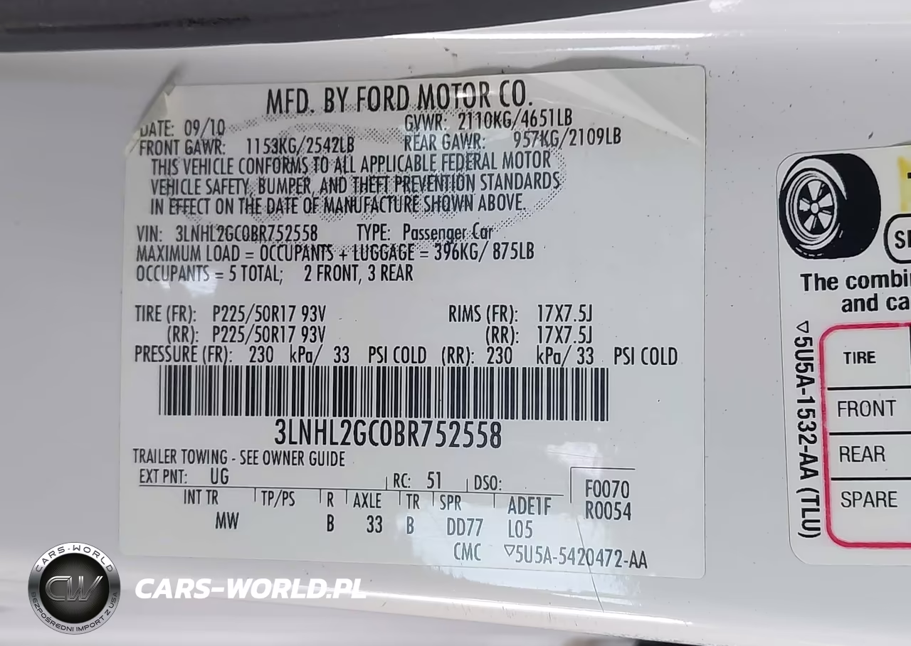 2011 Lincoln Mkz VIN:3LNHL2GC0BR752558 - 9
