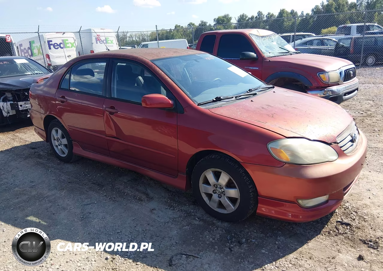 2003 Toyota Corolla S VIN:1NXBR32E43Z116917 - 1