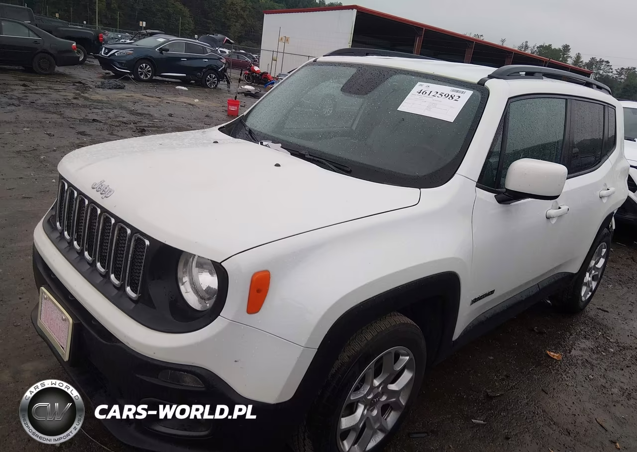 2017 Jeep Renegade Latitude Fwd VIN:ZACCJABBXHPG43458 - 2