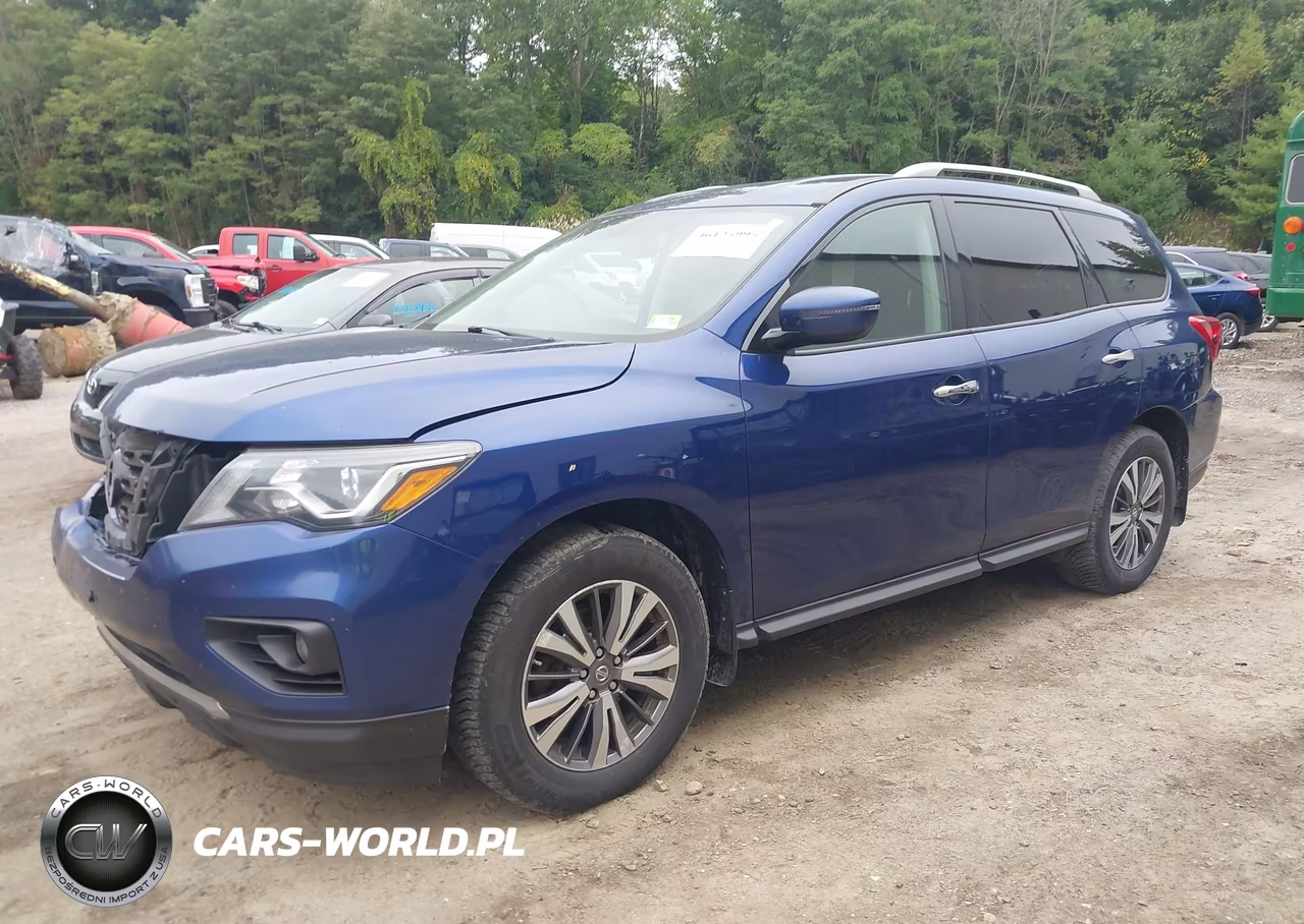 2017 Nissan Pathfinder Sv VIN:5N1DR2MM6HC631227 - 2