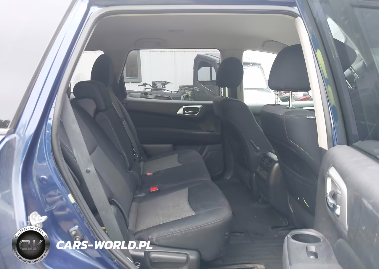 2017 Nissan Pathfinder Sv VIN:5N1DR2MM6HC631227 - 8