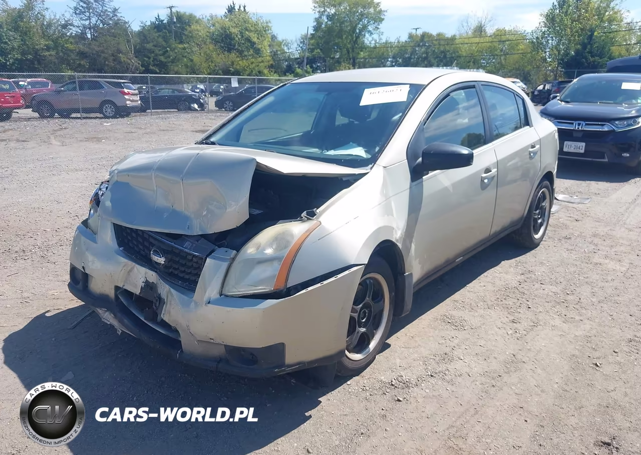2007 Nissan Sentra 2.0S VIN:3N1AB61E87L628867 - 2