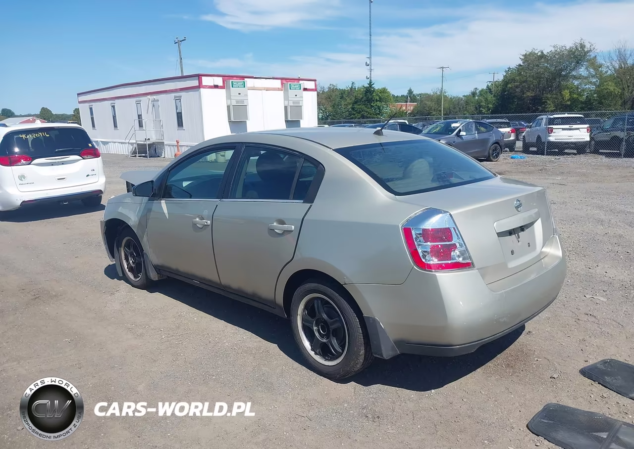 2007 Nissan Sentra 2.0S VIN:3N1AB61E87L628867 - 3