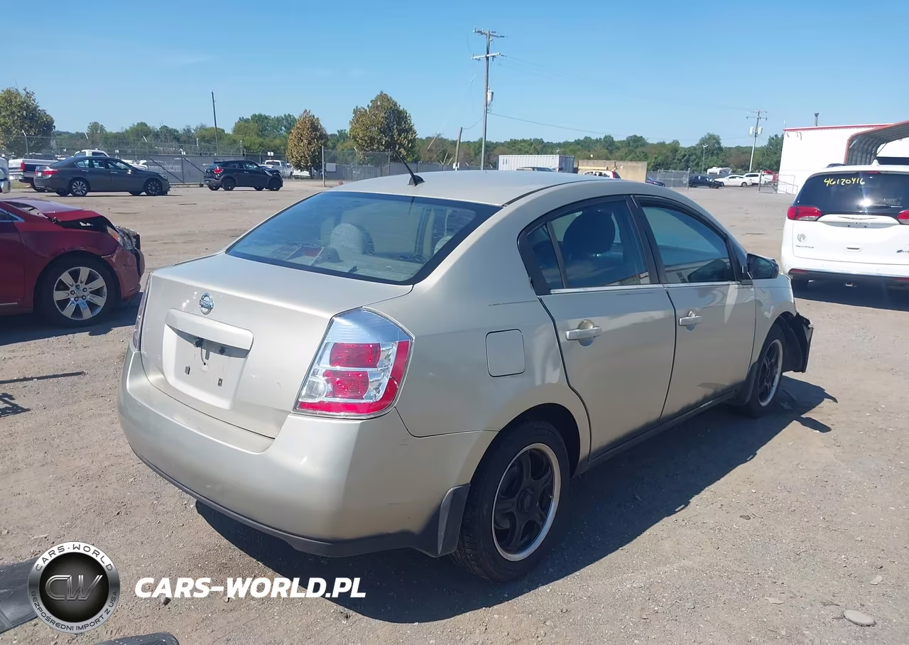 2007 Nissan Sentra 2.0S VIN:3N1AB61E87L628867 - 4