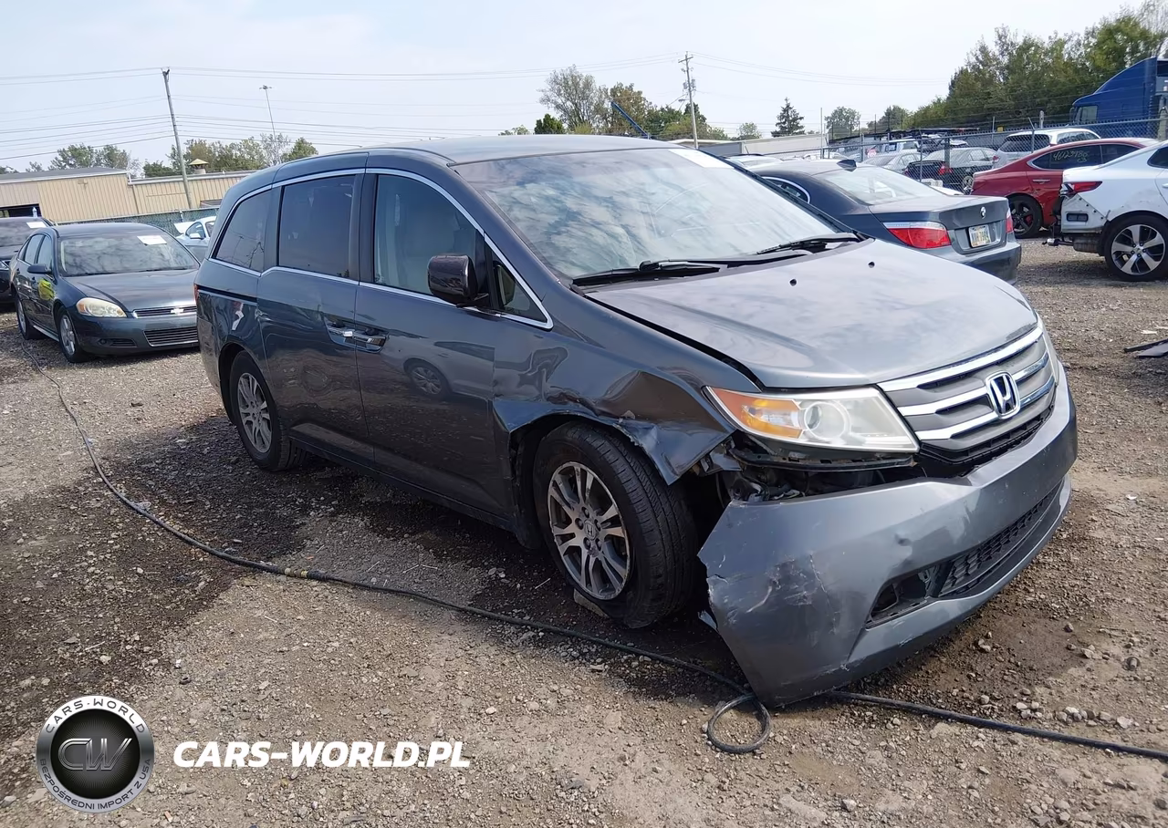 2012 Honda Odyssey Ex VIN:5FNRL5H47CB103828 - 1