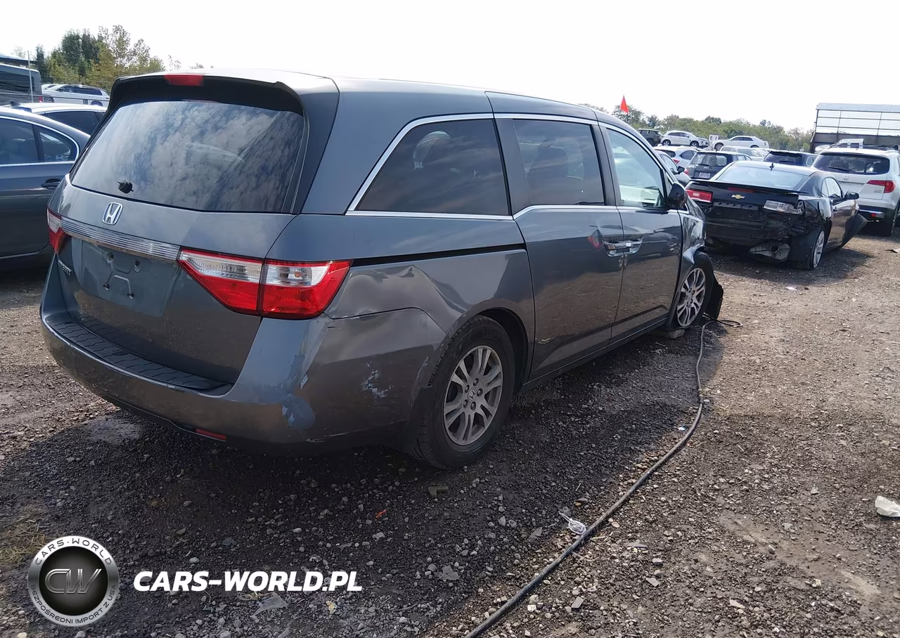 2012 Honda Odyssey Ex VIN:5FNRL5H47CB103828 - 4