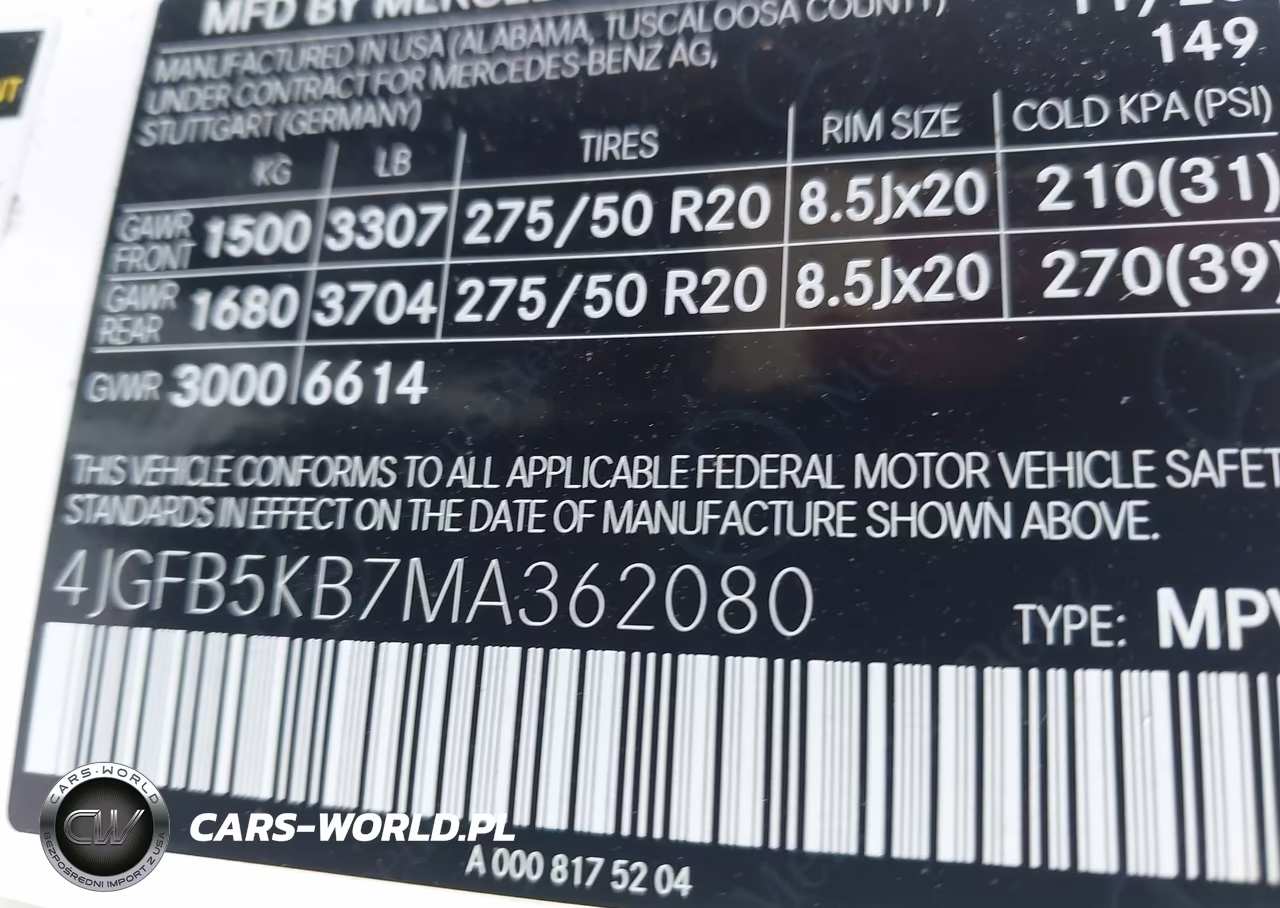 2021 Mercedes-Benz Gle 450 4Matic VIN:4JGFB5KB7MA362080 - 9