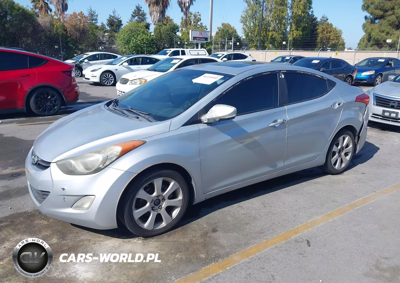 2011 Hyundai Elantra Limited VIN:5NPDH4AE5BH051687 - 2