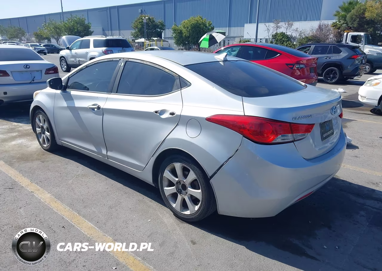 2011 Hyundai Elantra Limited VIN:5NPDH4AE5BH051687 - 3