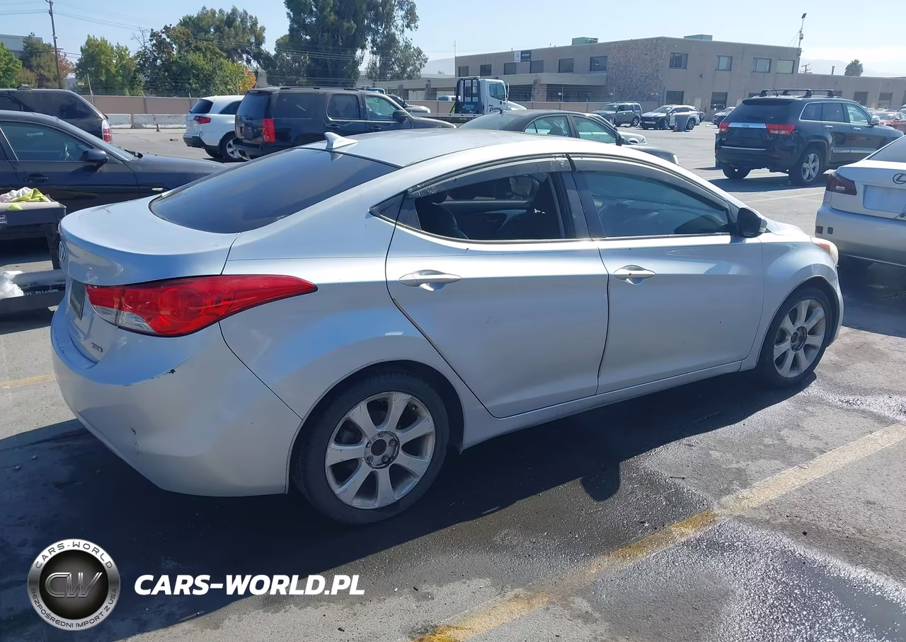 2011 Hyundai Elantra Limited VIN:5NPDH4AE5BH051687 - 4